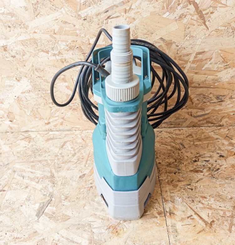 Ενοικίαση υποβρύχιας αντλίας ακαθάρτων υδάτων 750watt (1hp) Ιωάννινα